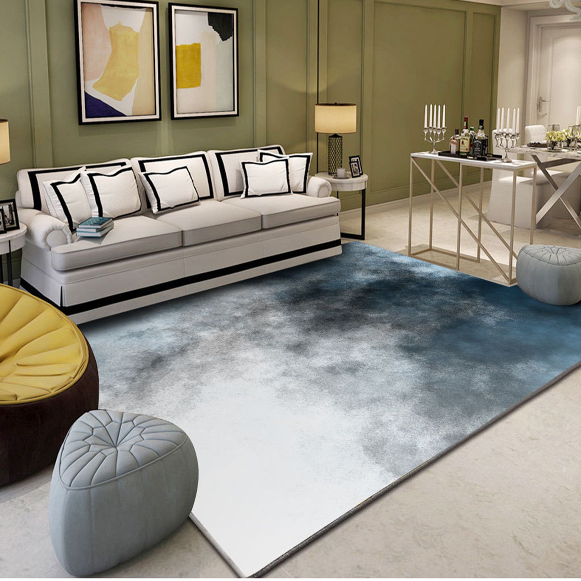 3D Black Splash WG169 Non Slip Rug Mat Mat AJ Creativity Home 