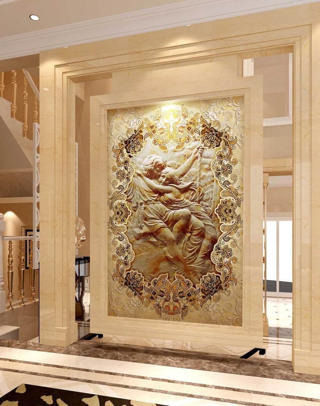 3D Dancing 491 Wall Murals Wallpaper AJ Wallpaper 2 