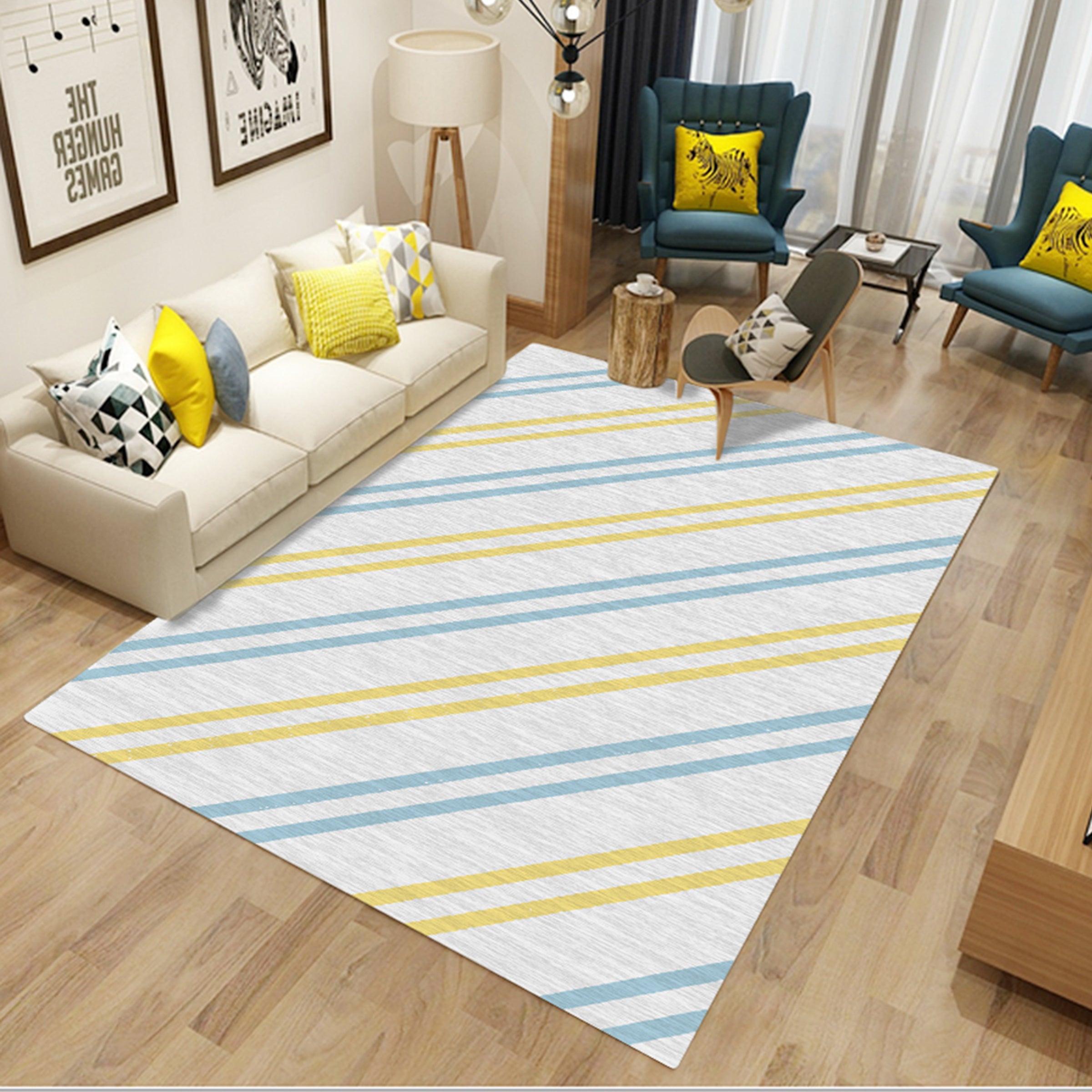 3D Color Pattern WG272 Non Slip Rug Mat Mat AJ Creativity Home 