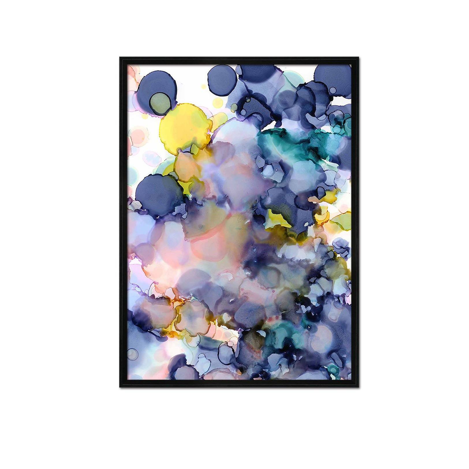 3D Dark Ink 082 Fake Framed Print Painting Wallpaper AJ Creativity Home 