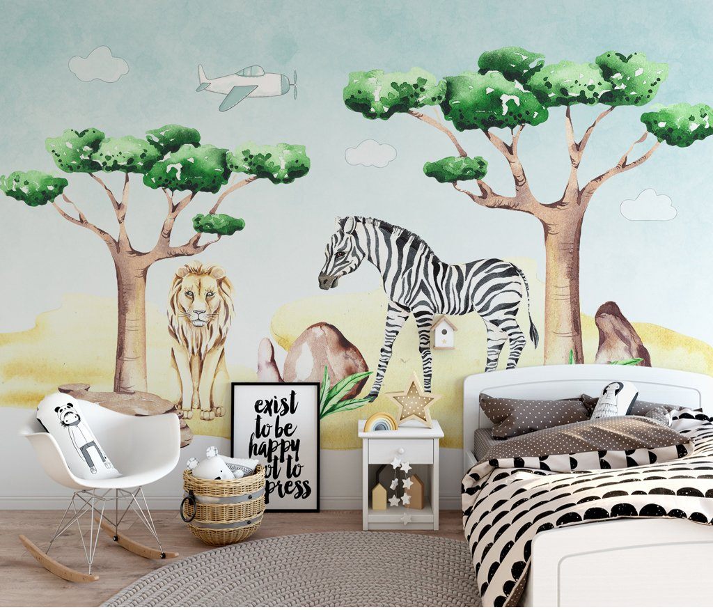 3D Zoo 706 Wall Murals Wallpaper AJ Wallpaper 2 