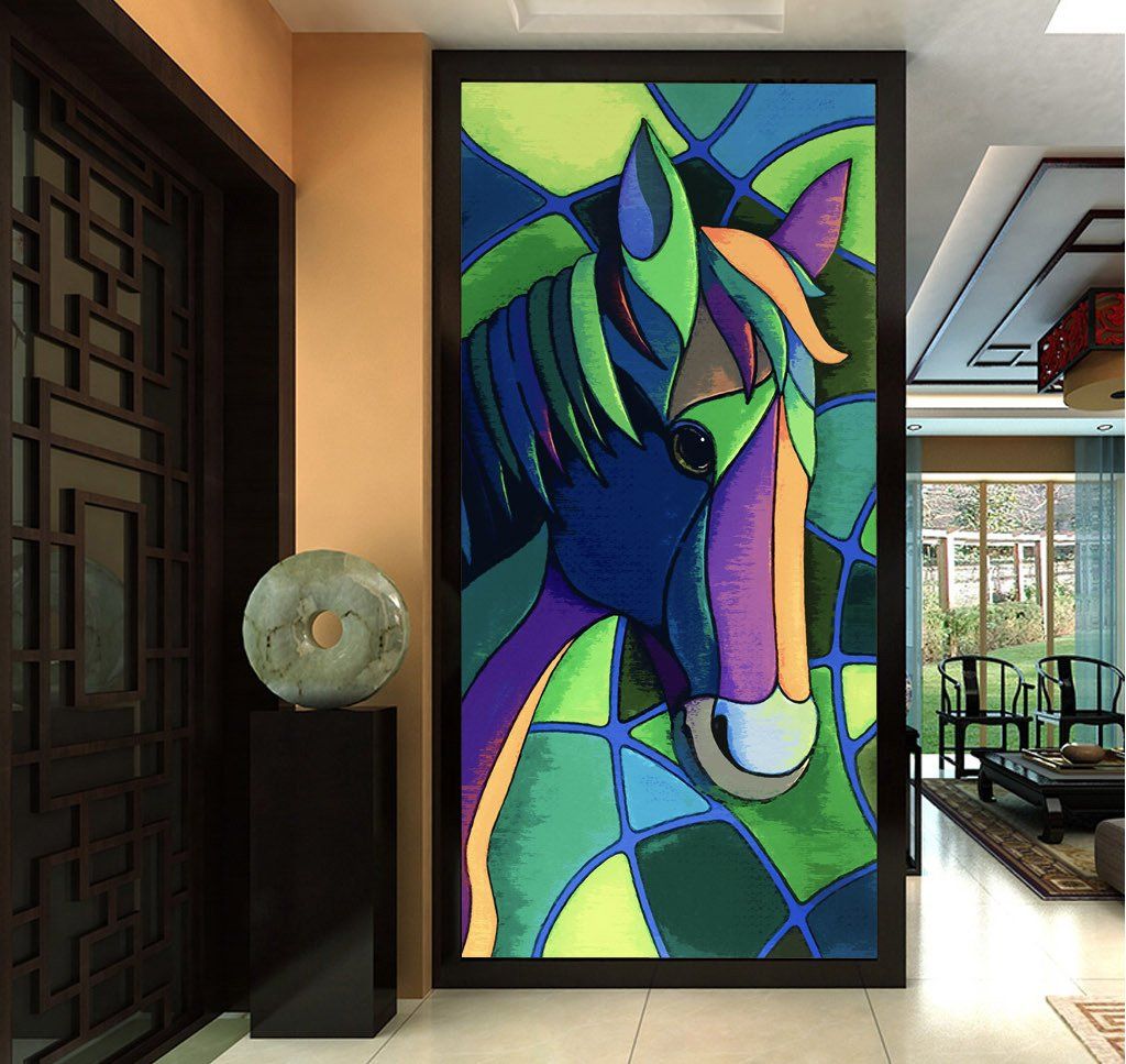 3D Horse 411 Wall Murals Wallpaper AJ Wallpaper 2 