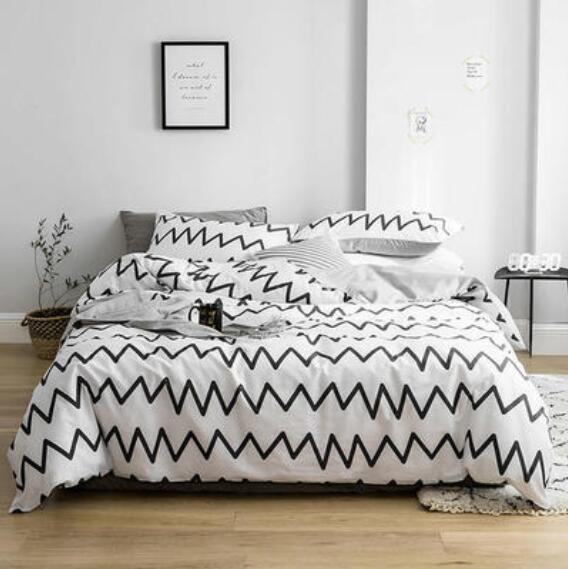 3D Jagged Lines 20261 Bed Pillowcases Quilt
