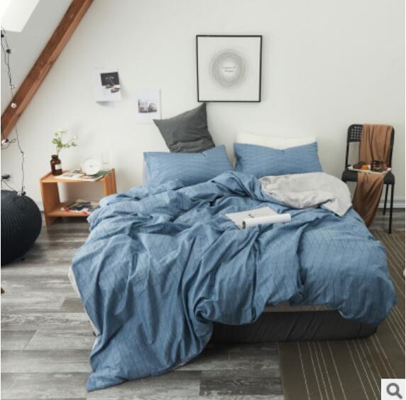 3D Blue 20331 Bed Pillowcases Quilt