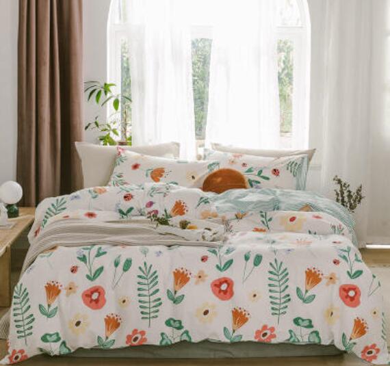 3D Flower Bush Leaves 30030 Bed Pillowcases Quilt