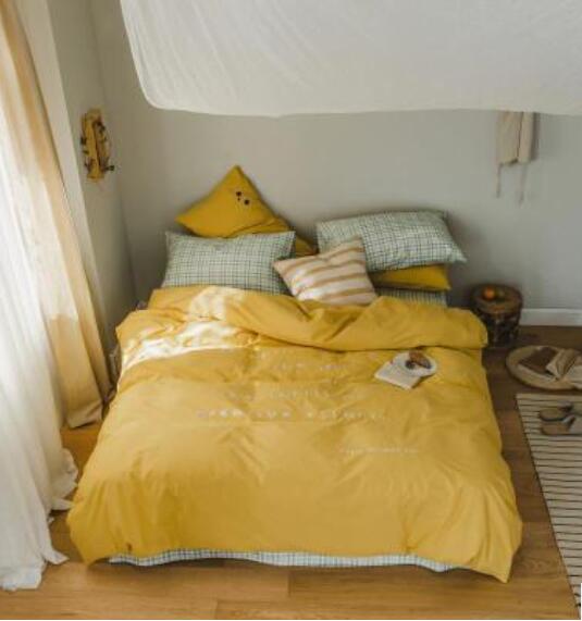 3D Yellow 40339 Bed Pillowcases Quilt