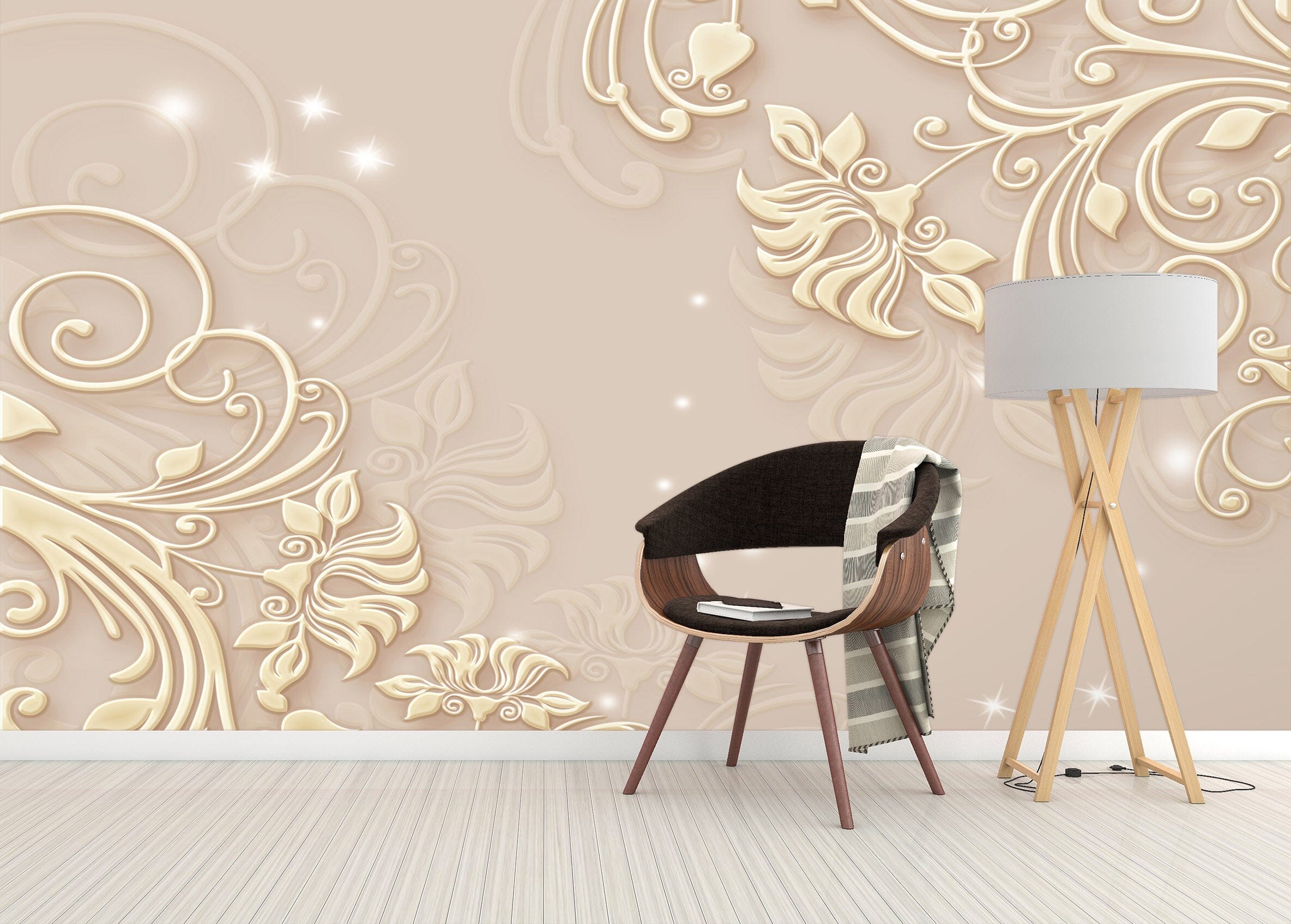 3D Carved Pattern 1483 Wall Murals Wallpaper AJ Wallpaper 2 