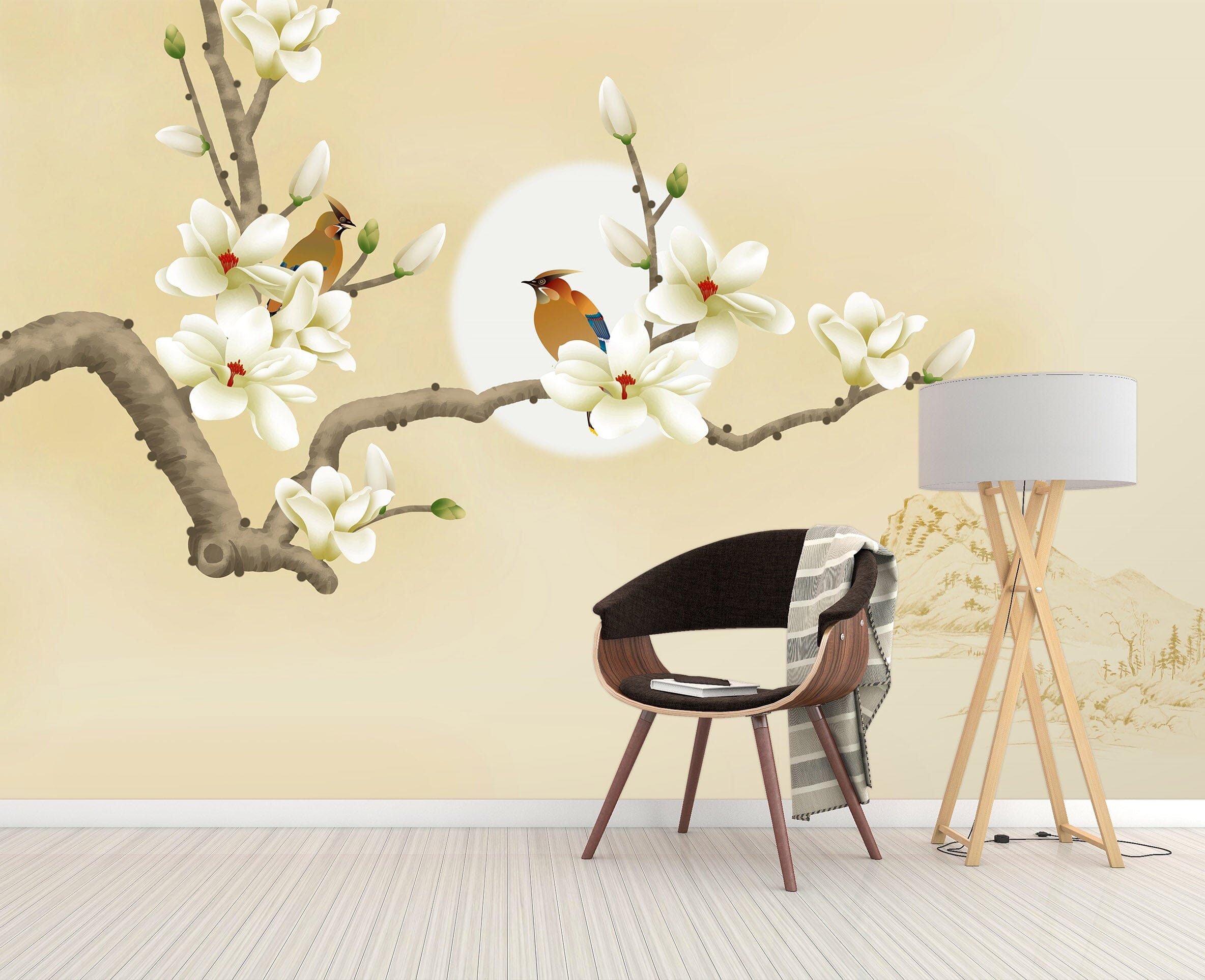3D Spring Flowers 1614 Wall Murals Wallpaper AJ Wallpaper 2 