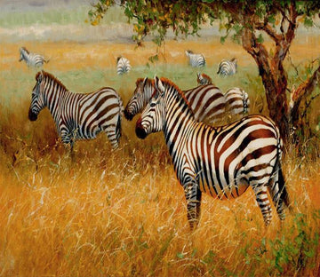 3D Zebra Trees 687 Wallpaper AJ Wallpaper 
