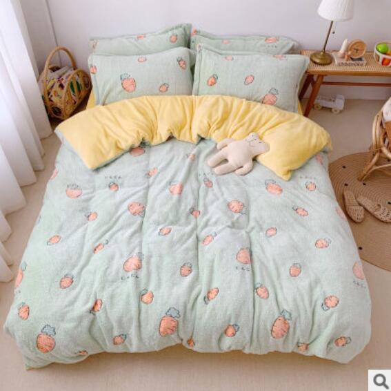 3D Strawberry 30132 Bed Pillowcases Quilt