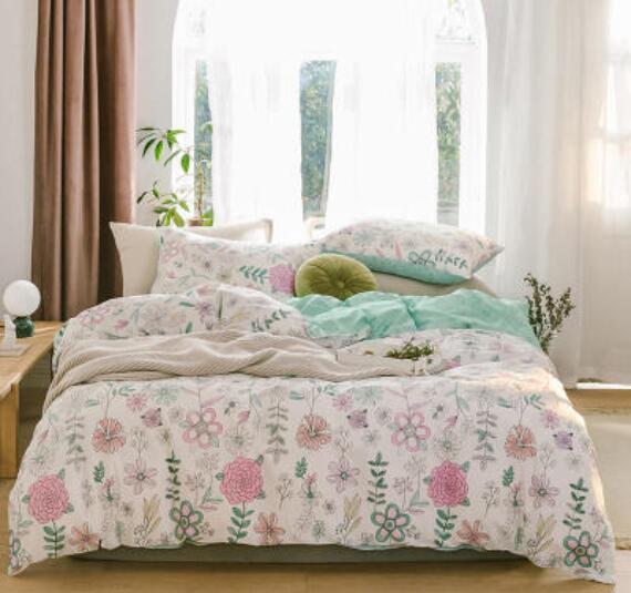 3D Flower Bush 30029 Bed Pillowcases Quilt