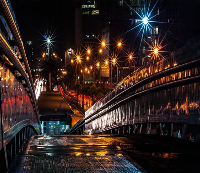 3D Night City Gold 82 Wallpaper AJ Wallpaper 