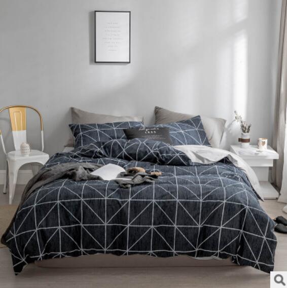 3D Black Lines 20249 Bed Pillowcases Quilt