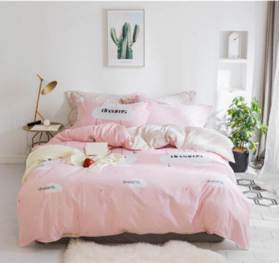 3D Pink 30290 Bed Pillowcases Quilt