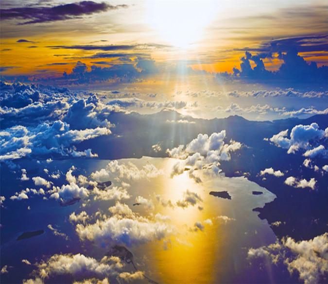 3D Bright Sunshine Clouds 93 Wallpaper AJ Wallpaper 