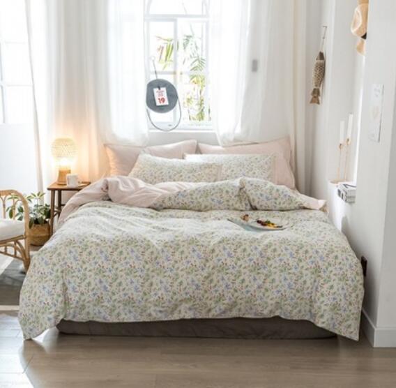 3D Pink Floral 14072 Bed Pillowcases Quilt