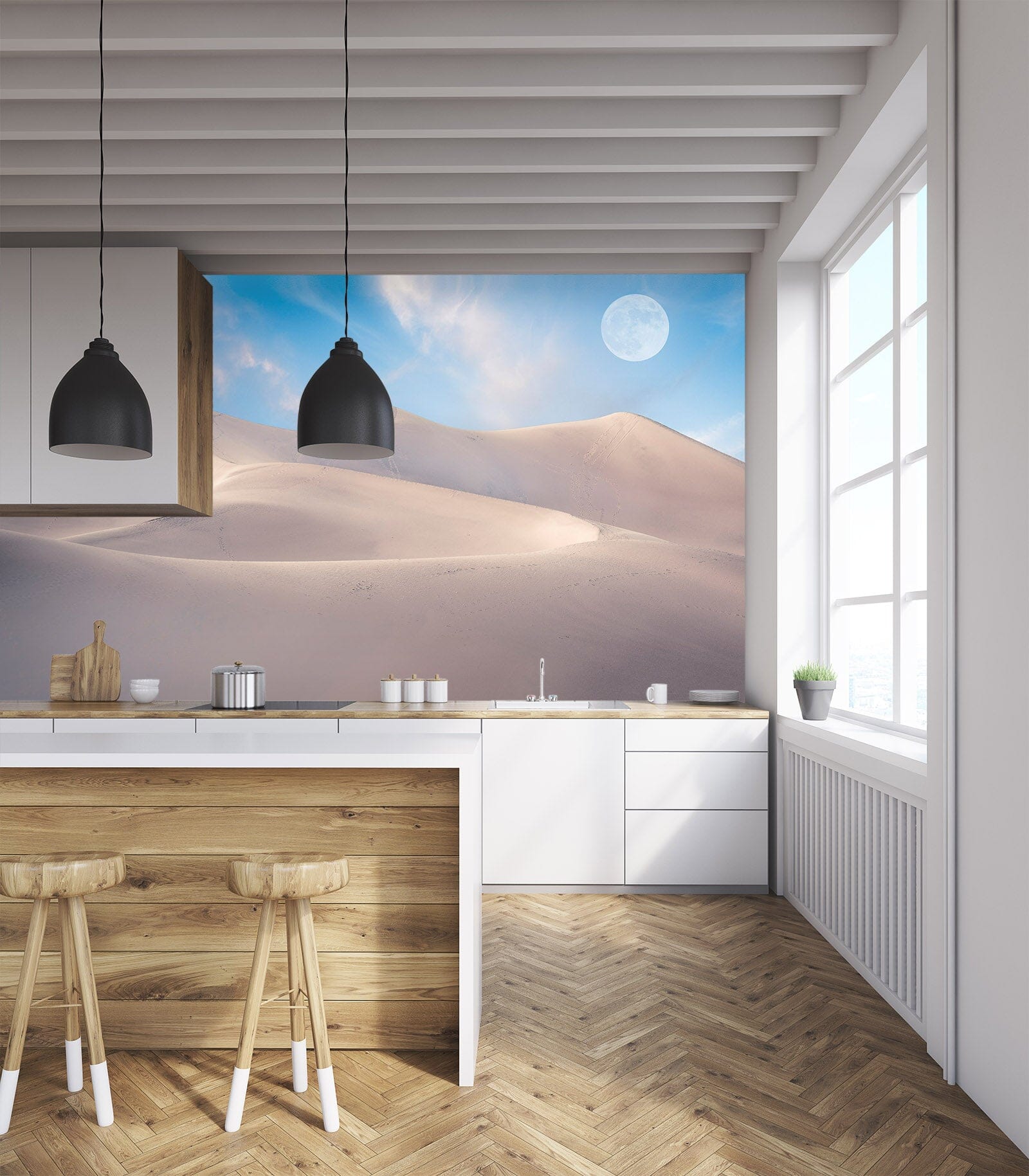 3D White Desert 1451 Marco Carmassi Wall Mural Wall Murals Wallpaper AJ Wallpaper 2 