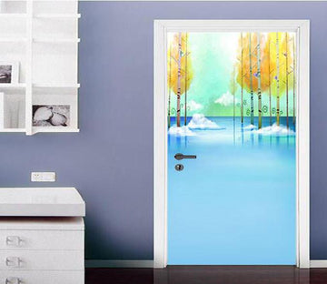 3D classical architecture door mural Wallpaper AJ Wallpaper 