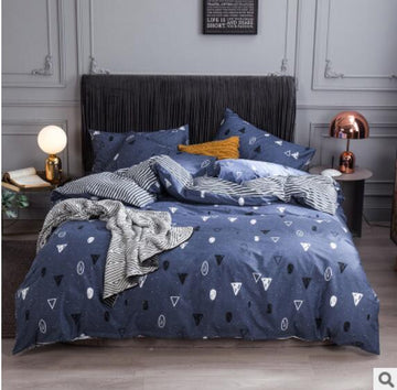 3D Triangle 14225 Bed Pillowcases Quilt
