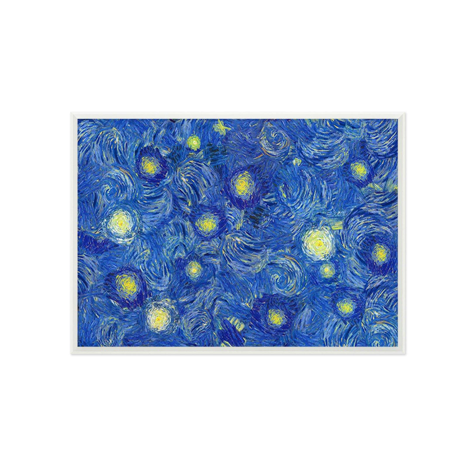 3D Blue Background 005 Fake Framed Print Painting Wallpaper AJ Creativity Home 