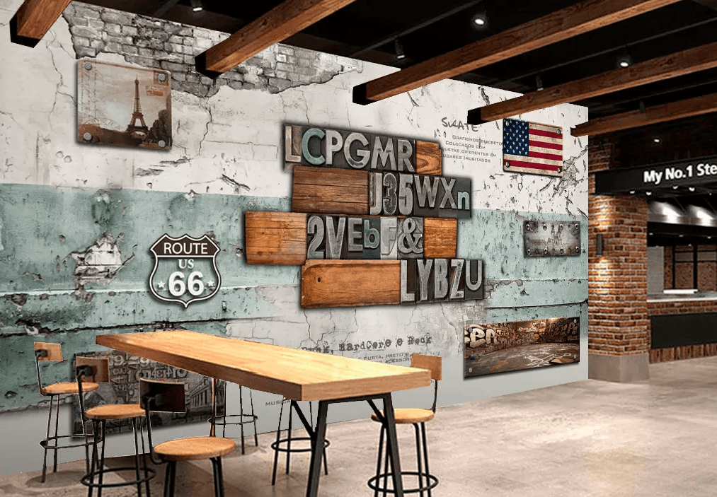 3D English Iron 229 Wallpaper AJ Wallpaper 2 