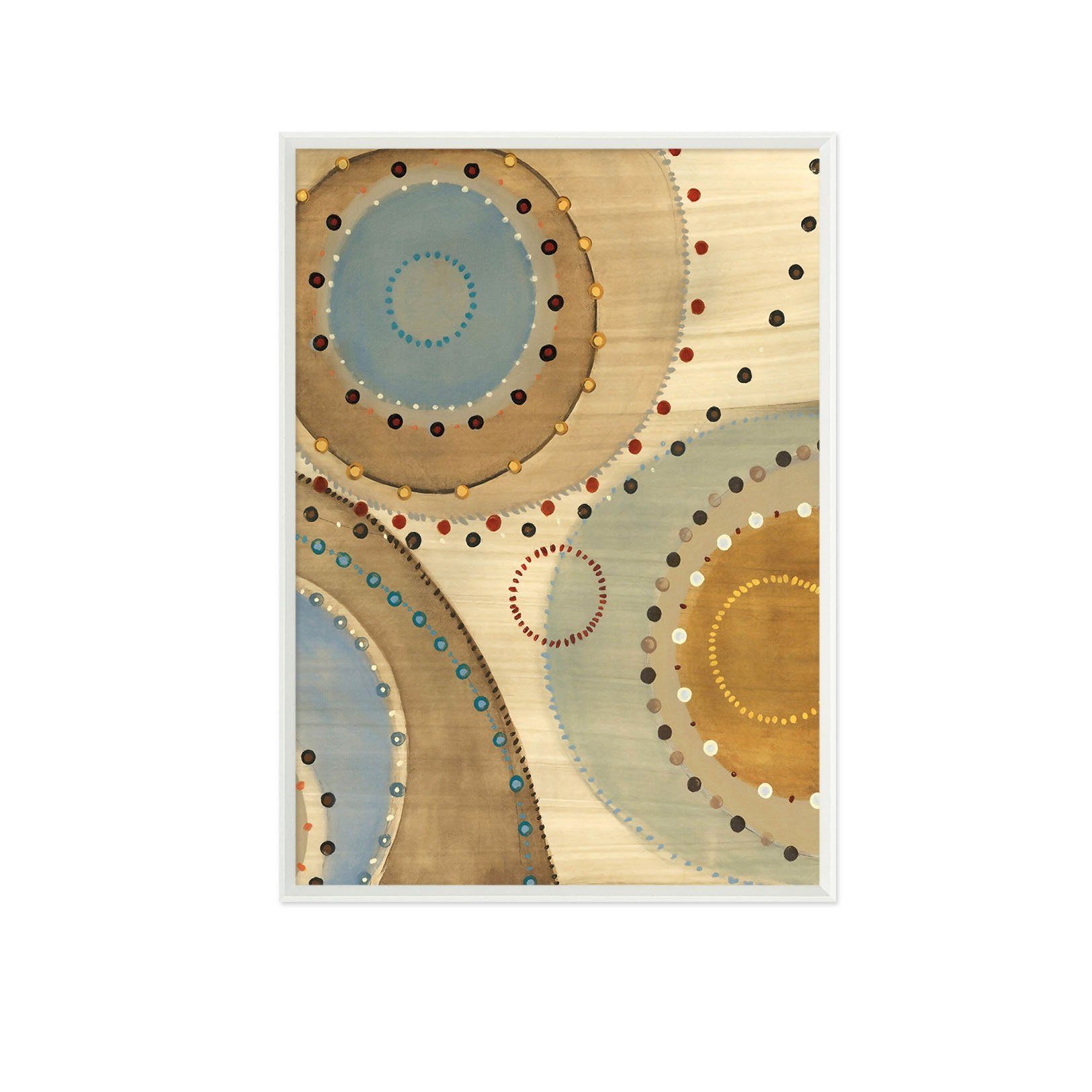 3D Dot Painting 116 Fake Framed Print Painting Wallpaper AJ Creativity Home 