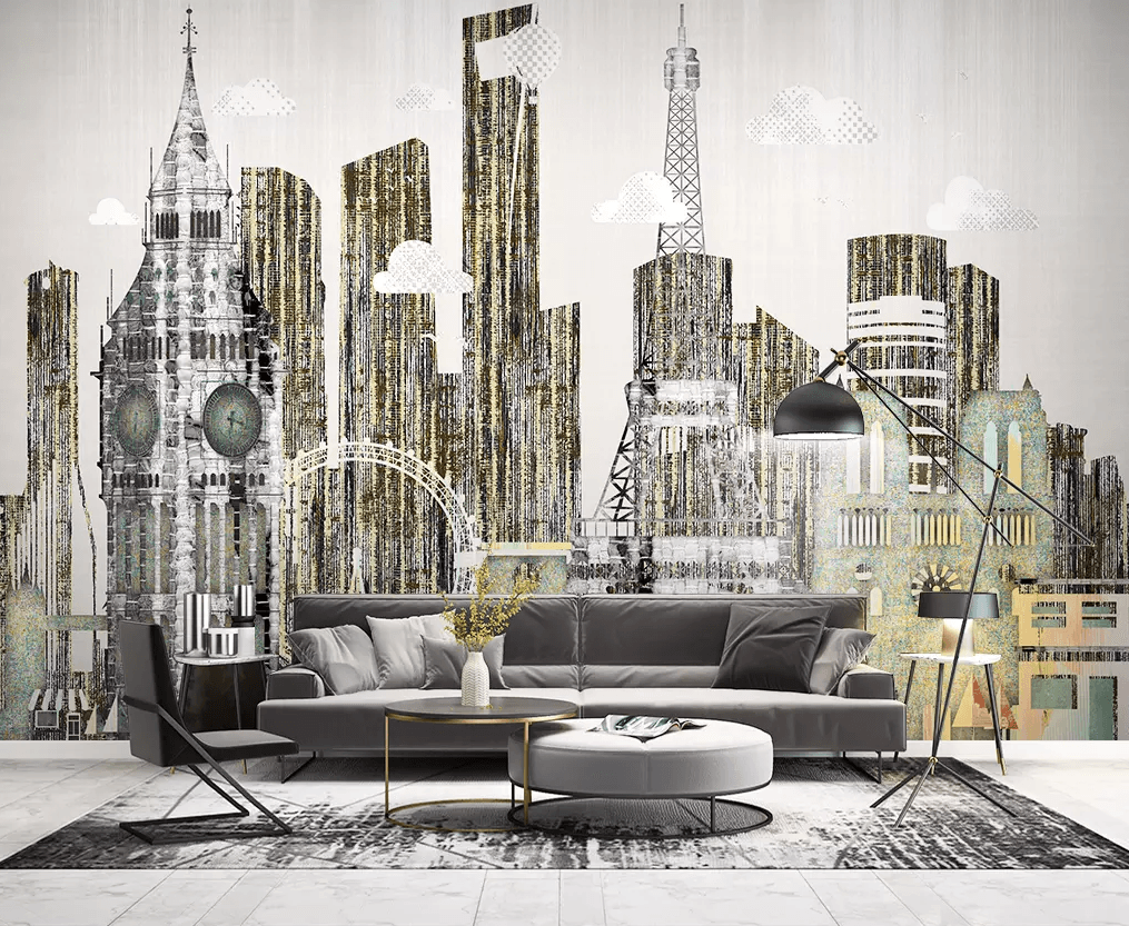 3D Graffiti City Building 407 Wallpaper AJ Wallpaper 2 