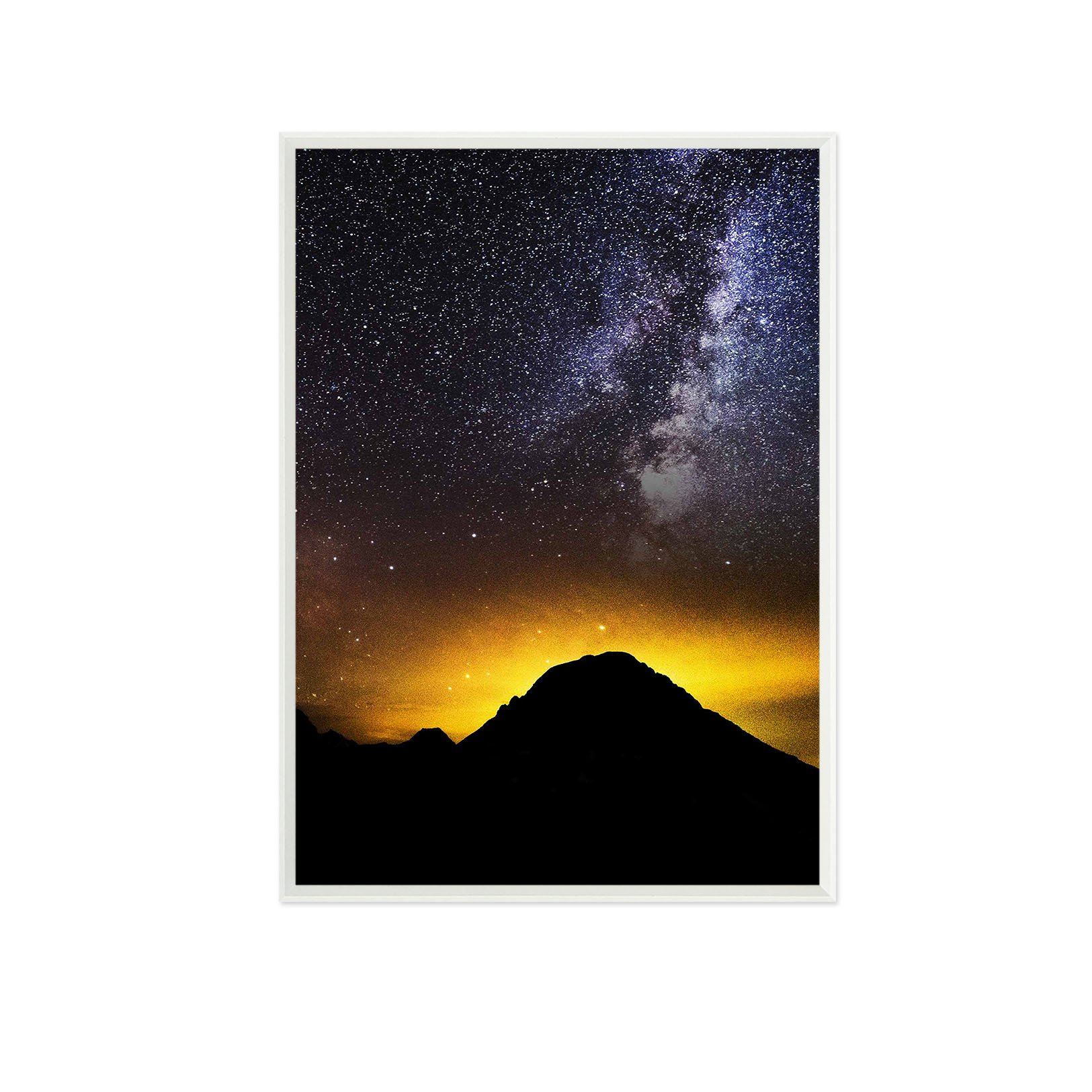 3D Mountain Shadow 136 Fake Framed Print Painting Wallpaper AJ Creativity Home 