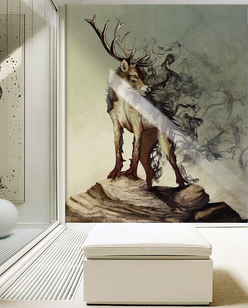 3D Stone Horse 583 Wall Murals Wallpaper AJ Wallpaper 2 
