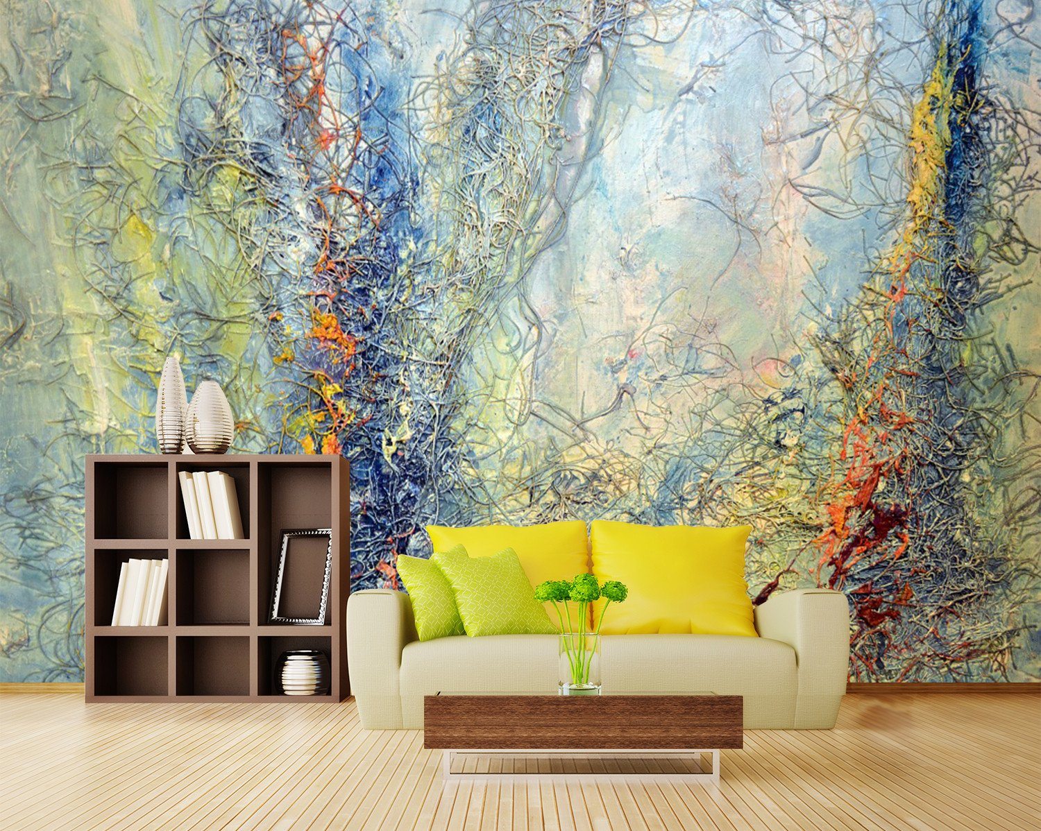 3D Color Graffiti 672 Wallpaper AJ Wallpaper 