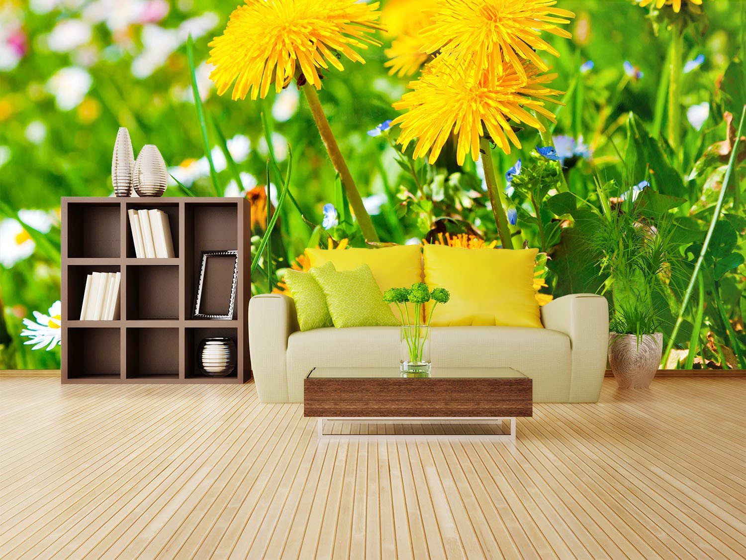 Bright Flowers 1 Wallpaper AJ Wallpaper 