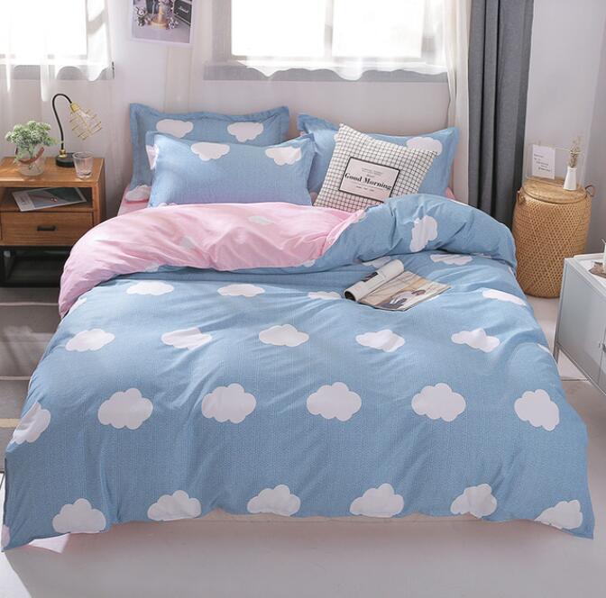 3D Cloud Pattern 12084 Bed Pillowcases Quilt