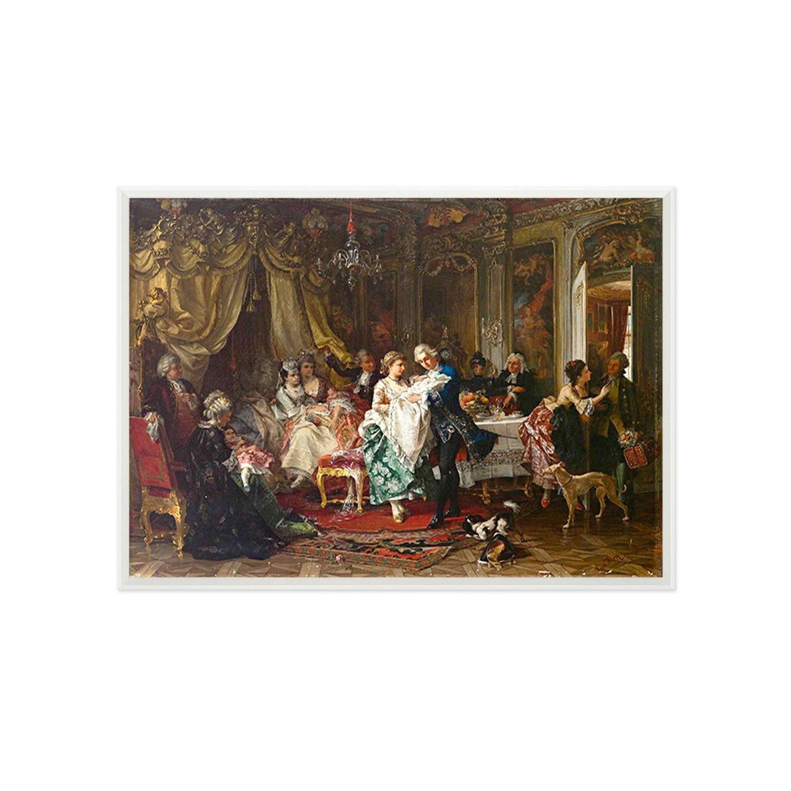 3D Cute child 045 Fake Framed Print Painting Wallpaper AJ Creativity Home 