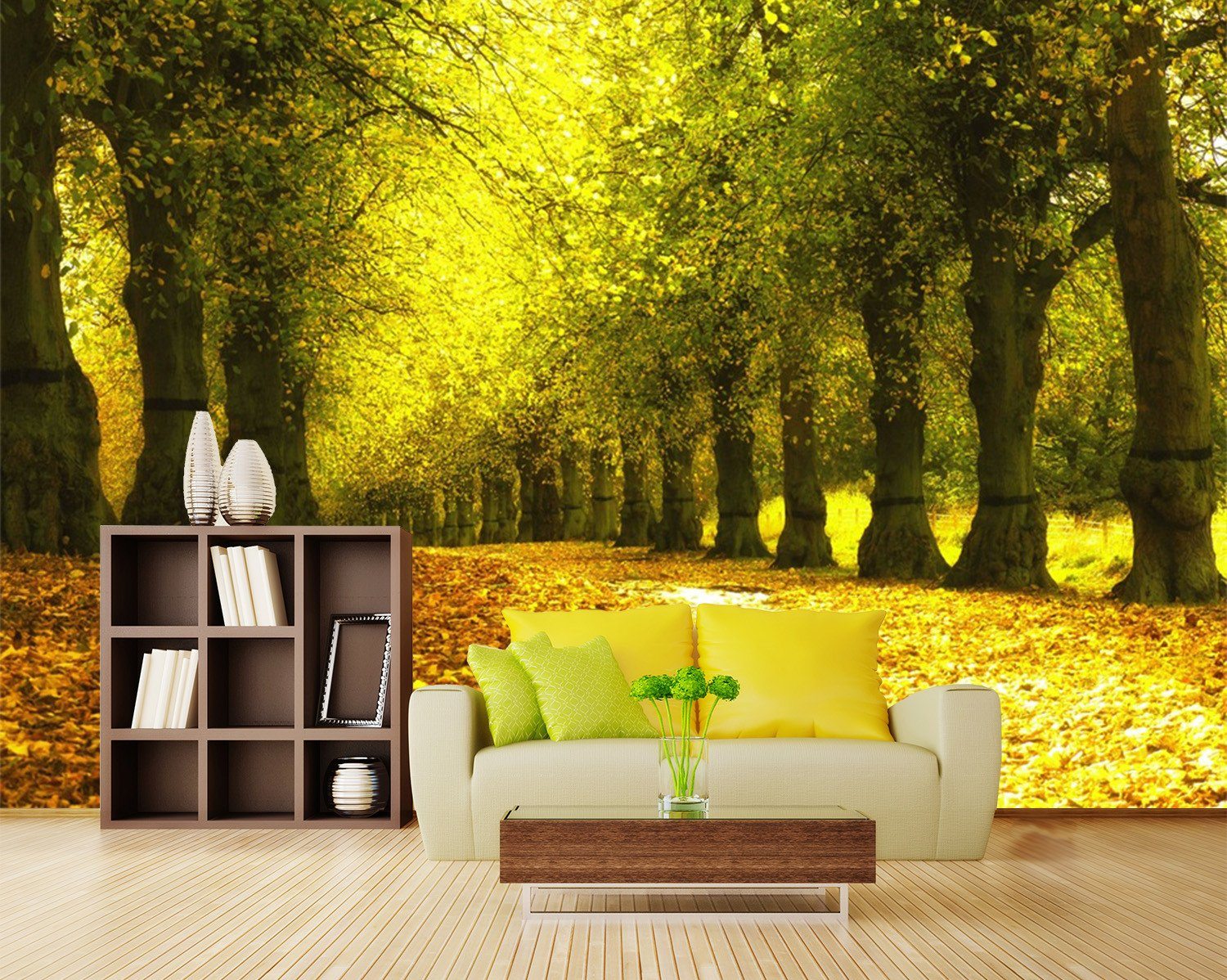 3D Sunshine Forest 39 Wallpaper AJ Wallpaper 