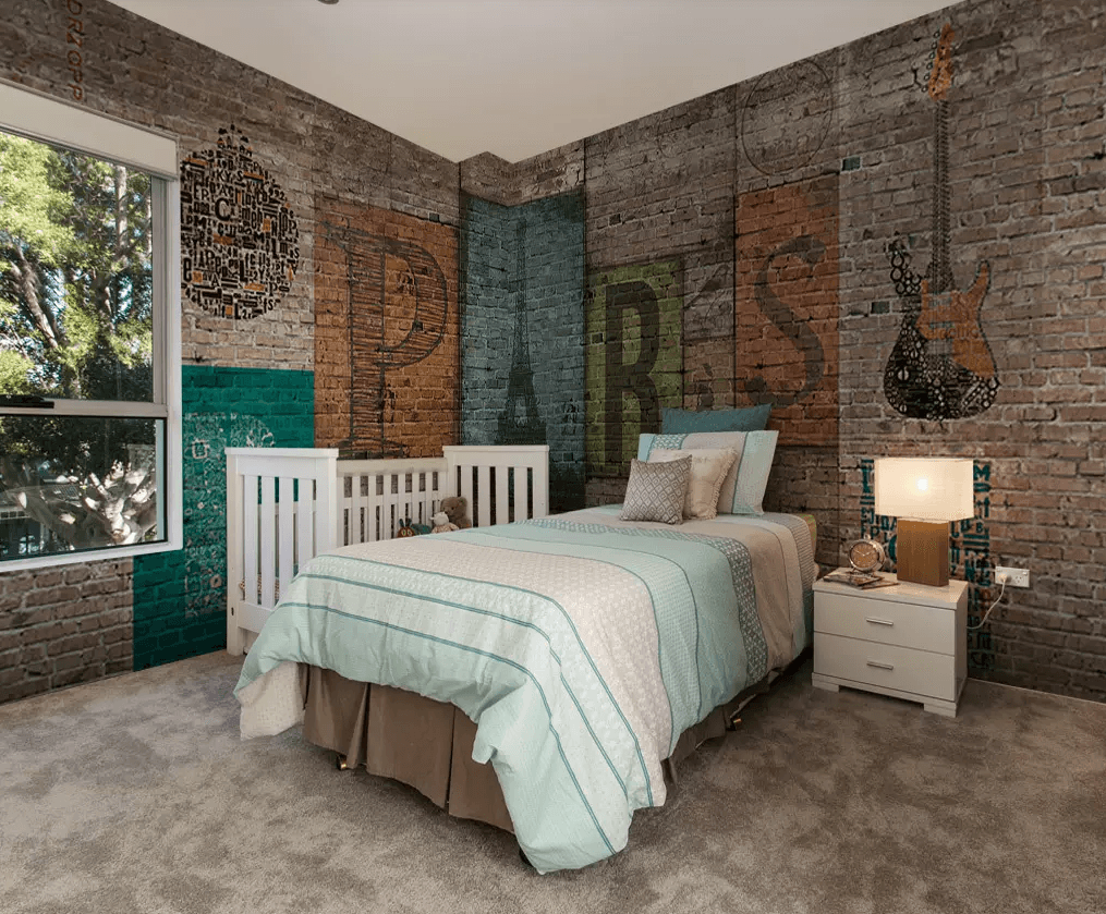 3D Wall Painting Tower 268 Wallpaper AJ Wallpaper 2 