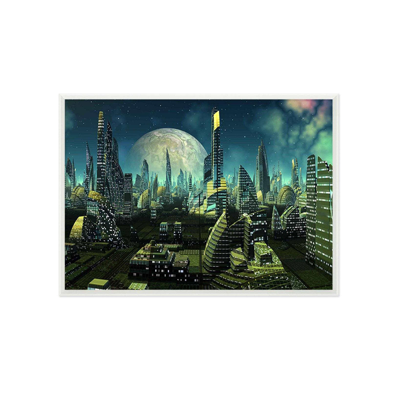 3D High Ttech 019 Fake Framed Print Painting Wallpaper AJ Creativity Home 