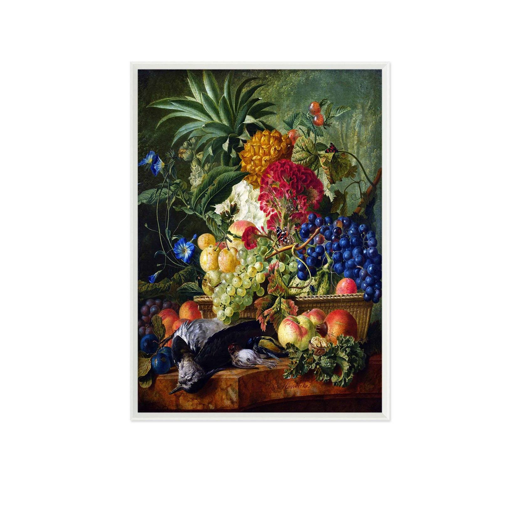 3D Fruit Painting 140 Fake Framed Print Painting Wallpaper AJ Creativity Home 
