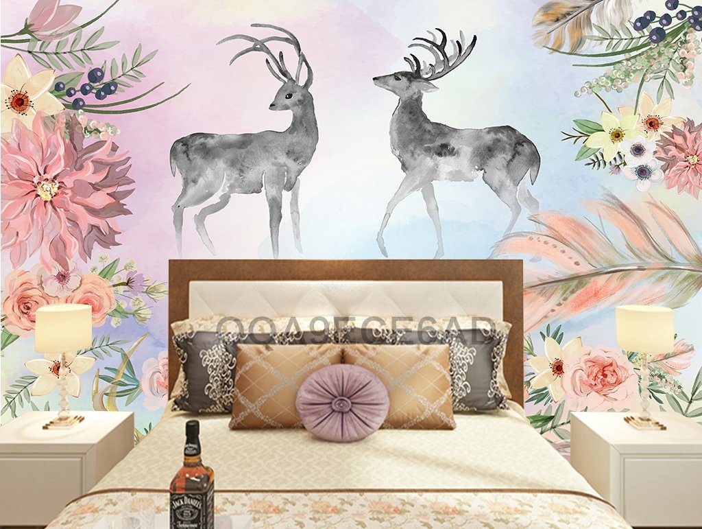 3D Animal Park 207 Wall Murals Wallpaper AJ Wallpaper 2 