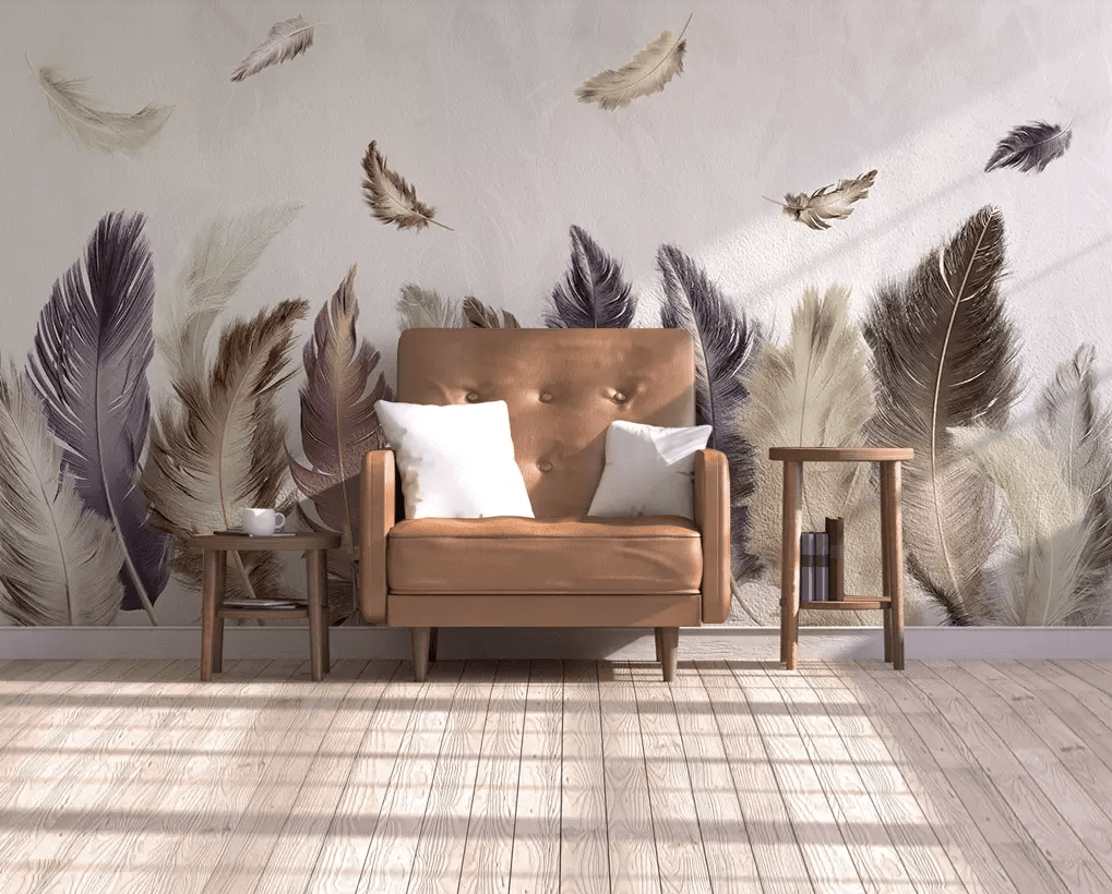 3D Feather Flying 182 Wallpaper AJ Wallpaper 2 