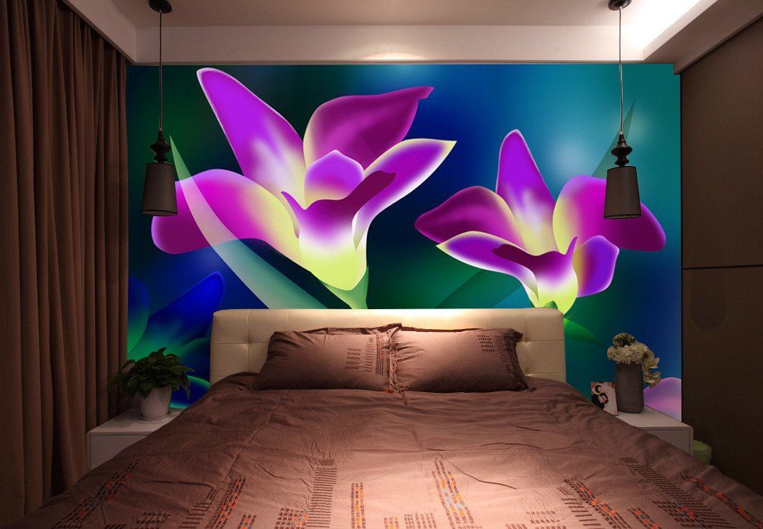 Beautiful Purple Flowers Wallpaper AJ Wallpaper 