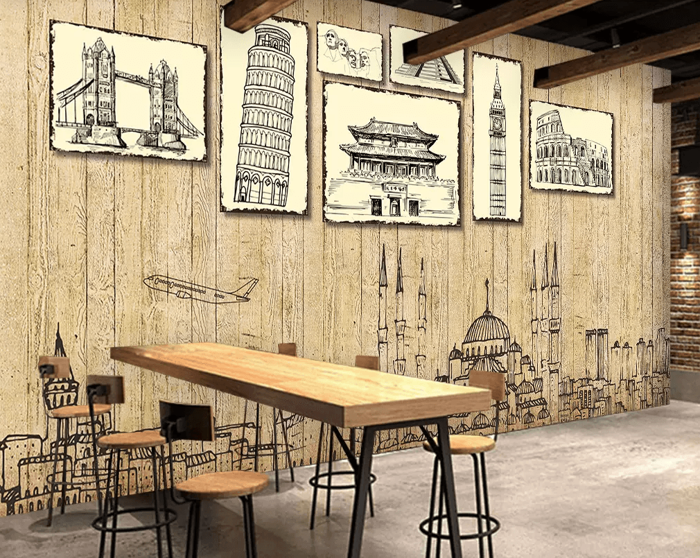 3D Doodle Various Towers 56 Wallpaper AJ Wallpaper 2 