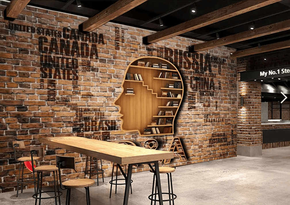 3D Head Vook Shelf 119 Wallpaper AJ Wallpaper 2 