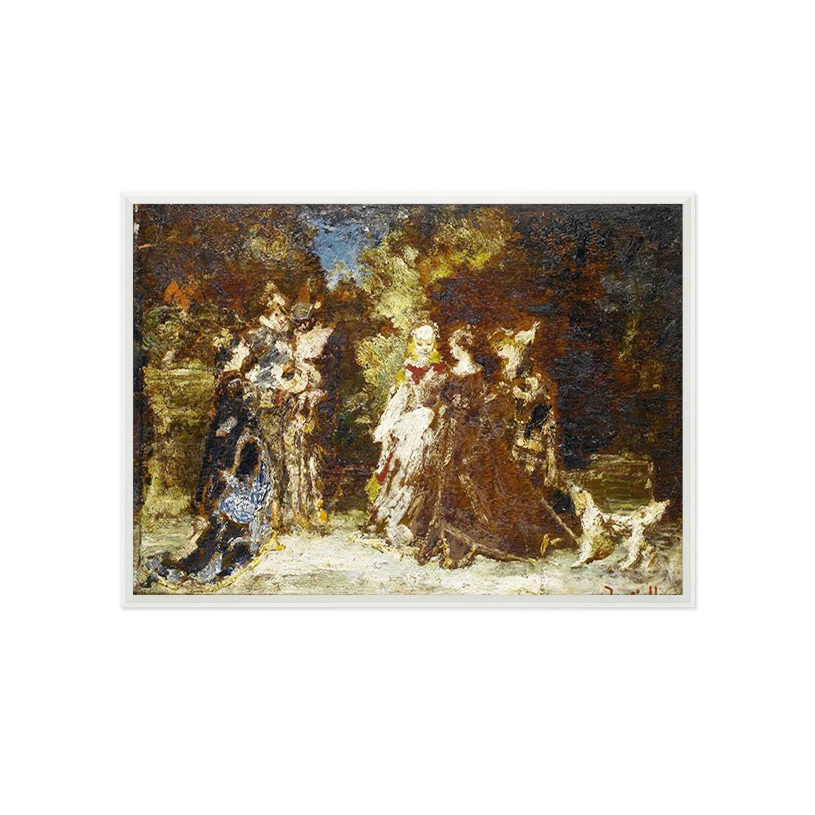 3D Character Abstraction 036 Fake Framed Print Painting Wallpaper AJ Creativity Home 