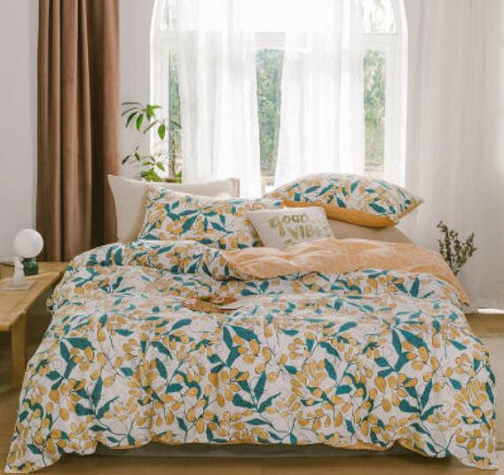 3D Yellow Flower 30033 Bed Pillowcases Quilt