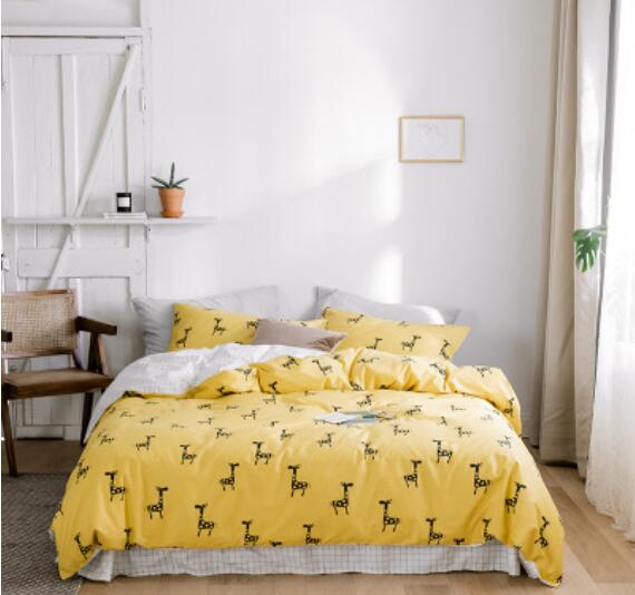 3D Giraffe 40123 Bed Pillowcases Quilt