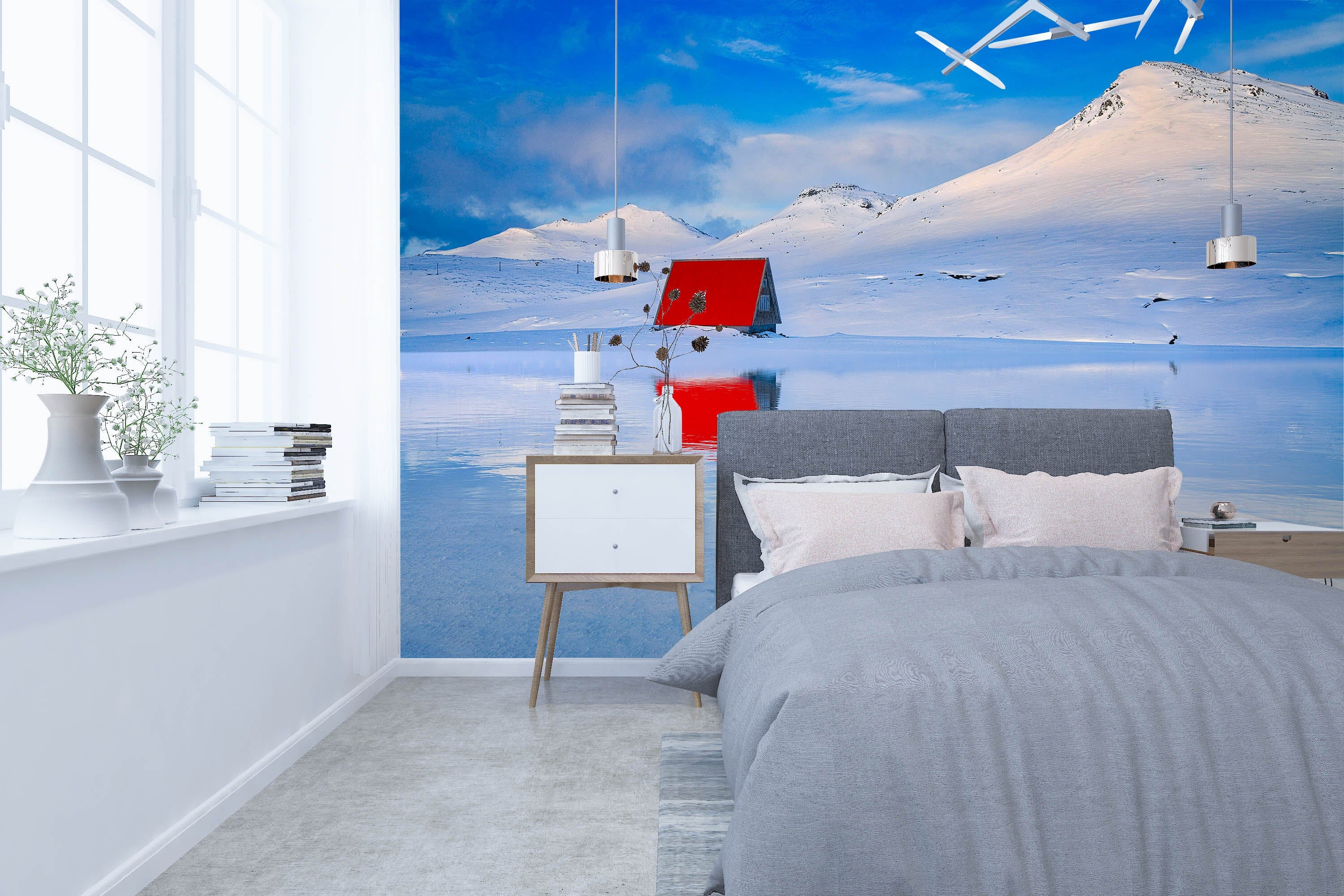 3D Snow House 1424 Marco Carmassi Wall Mural Wall Murals Wallpaper AJ Wallpaper 2 