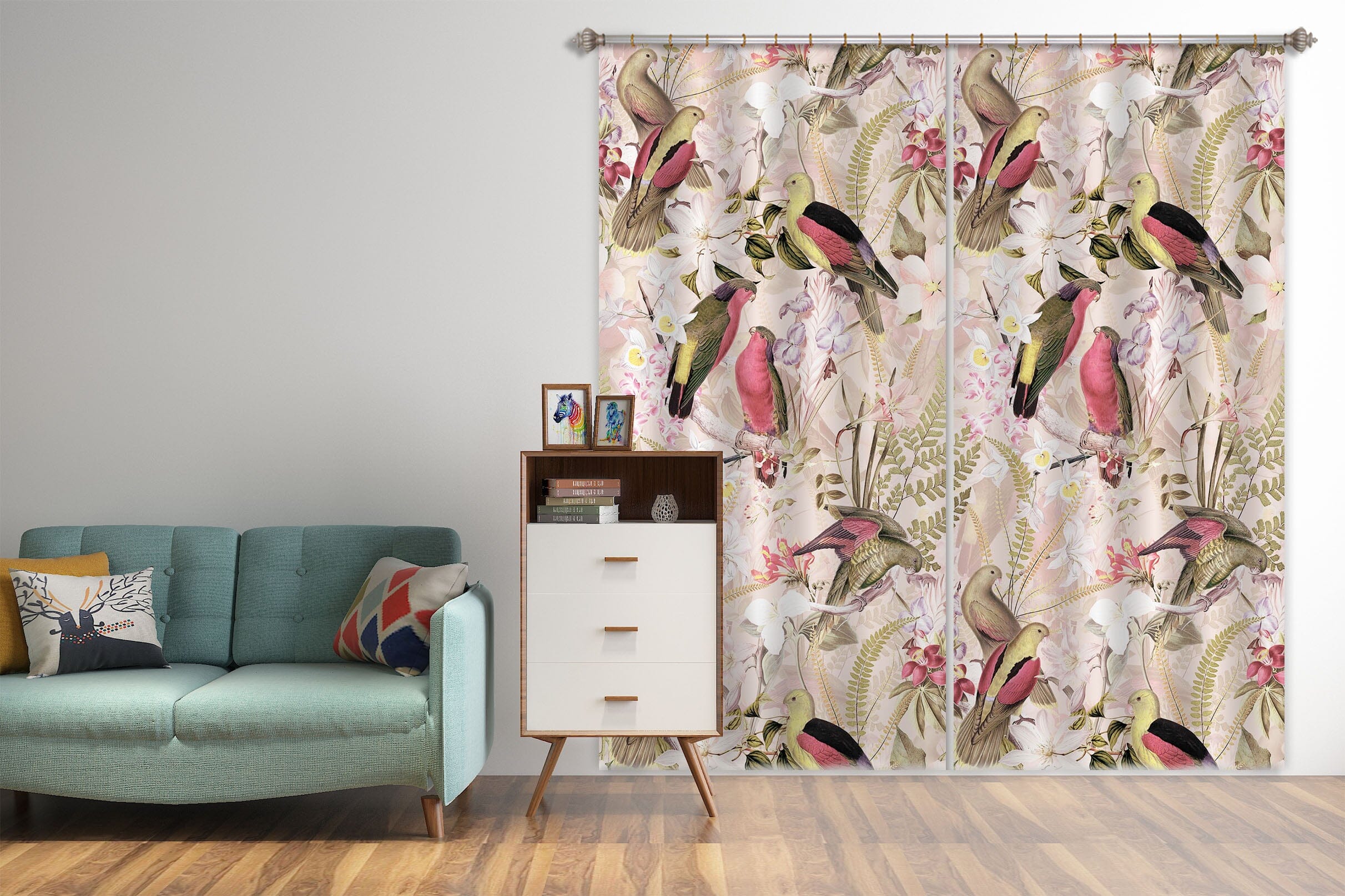 3D Color Graffiti 101 Uta Naumann Curtain Curtains Drapes Curtains AJ Creativity Home 