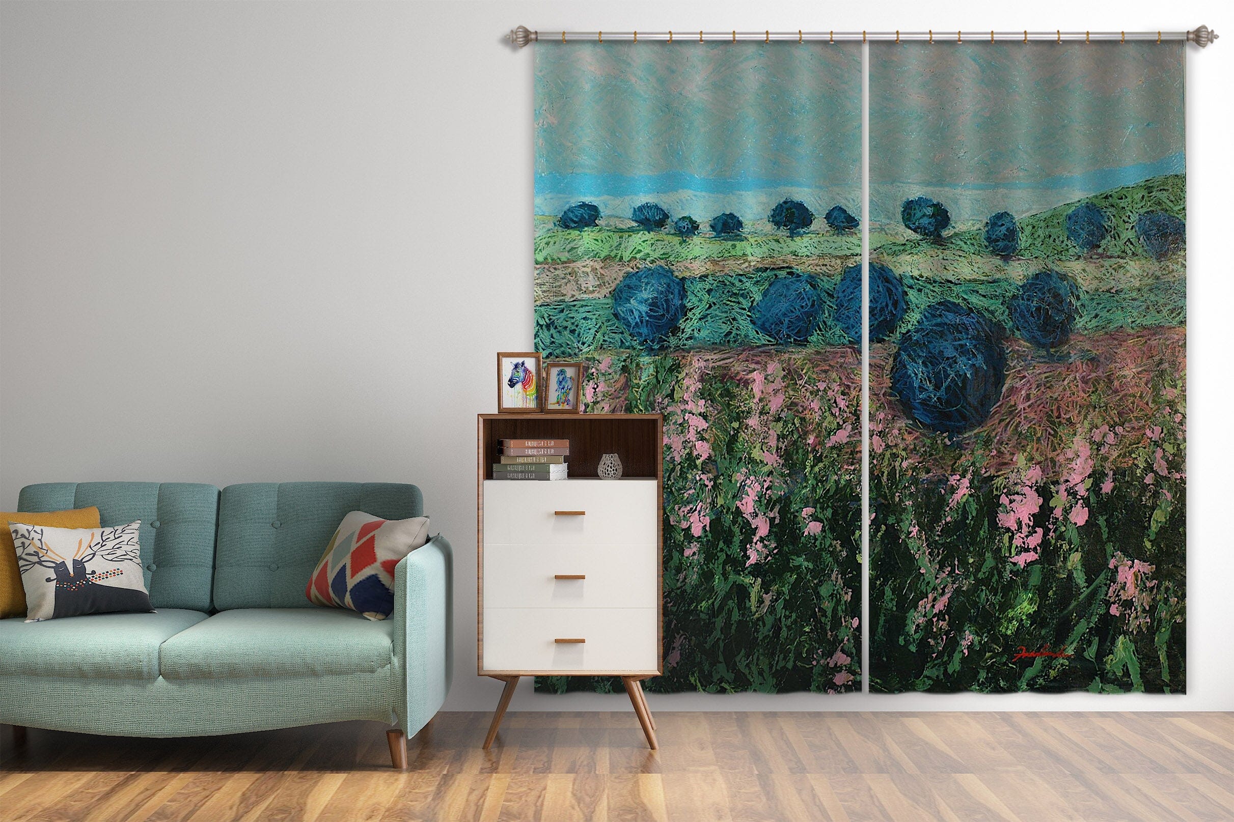 3D Hanada 132 Allan P. Friedlander Curtain Curtains Drapes Curtains AJ Creativity Home 