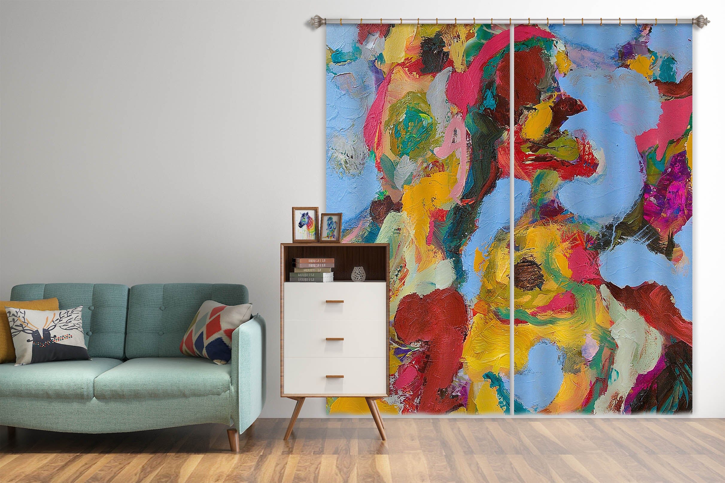 3D Hearty Fruit 101 Allan P. Friedlander Curtain Curtains Drapes Curtains AJ Creativity Home 
