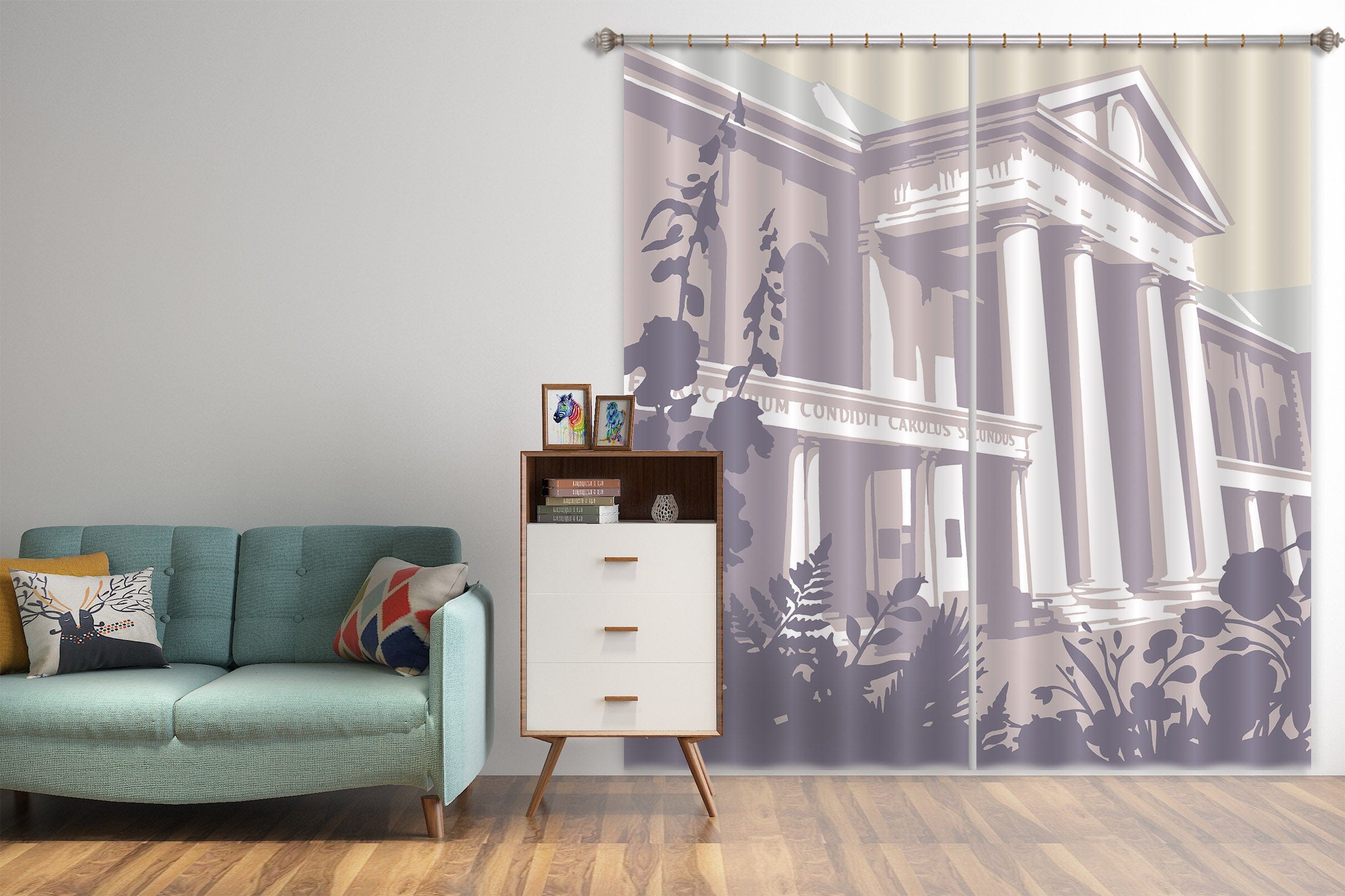 3D Chelsea Flower Show 108 Steve Read Curtain Curtains Drapes Curtains AJ Creativity Home 